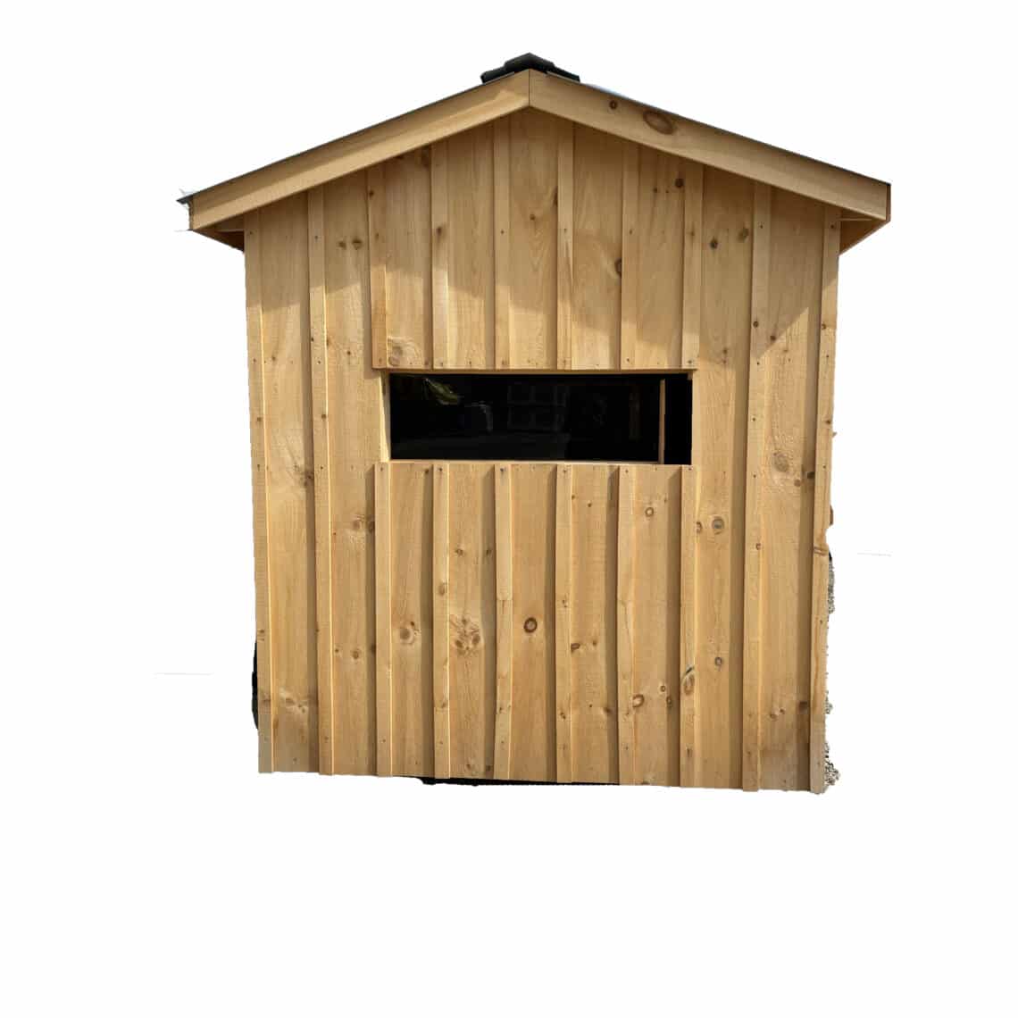 AMISH MADE 6'x6' WOOD DEER BLIND Northwoods Wholesale Outlet